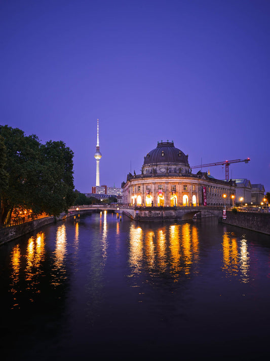 Blaue und goldene Stunde in Berlin: 7 Handy Fotos